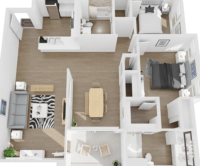 Firenzi Salita Floorplan Diagram