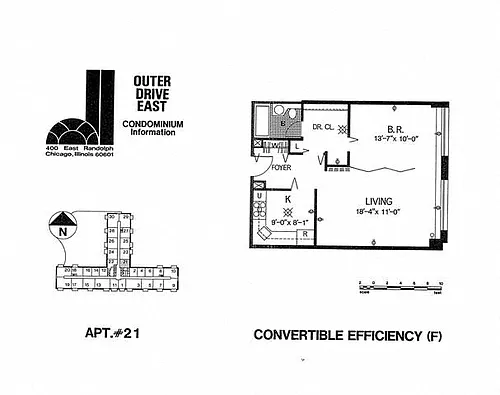 Floor plan Tier 21