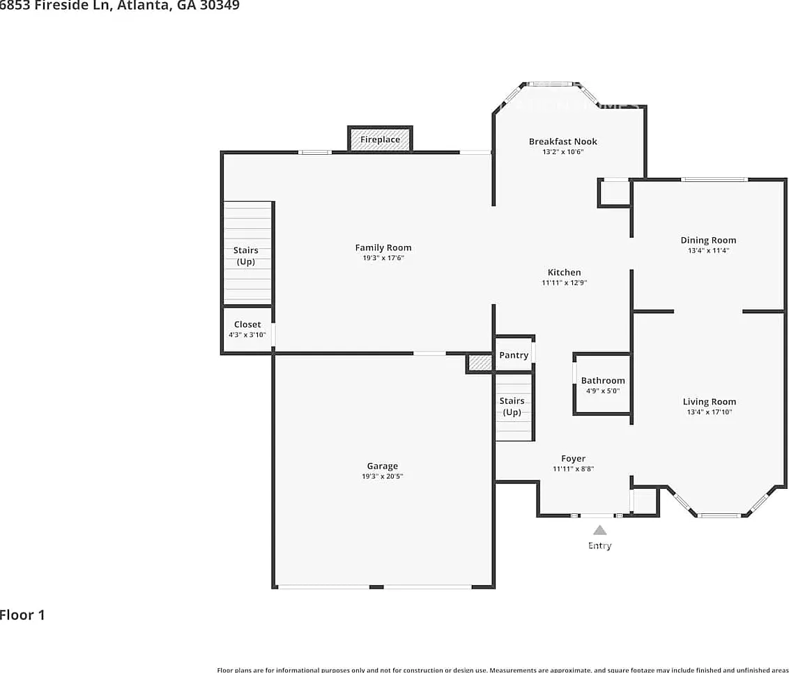 6853 Fireside Ln Atlanta, GA 30349 — Photo 2
