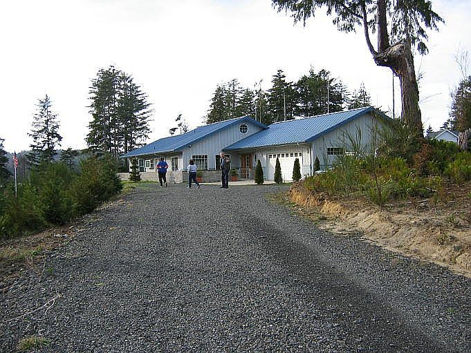 As you arrive