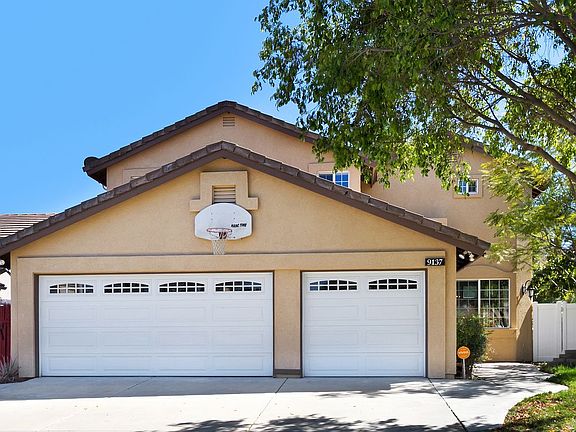 Attached basketball hoop is the only one in this community as it was grandfathered in when HOA implemented new rules!
