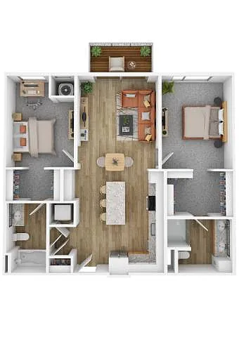 Floor plan Zen I (BLDG II)