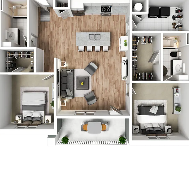 Wilderness Hills South Apartments — Photo 58