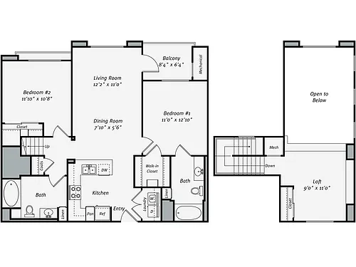 Floor plan B4L