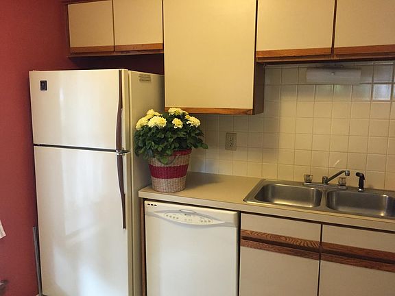 Kitchen includes dishwasher and microwave