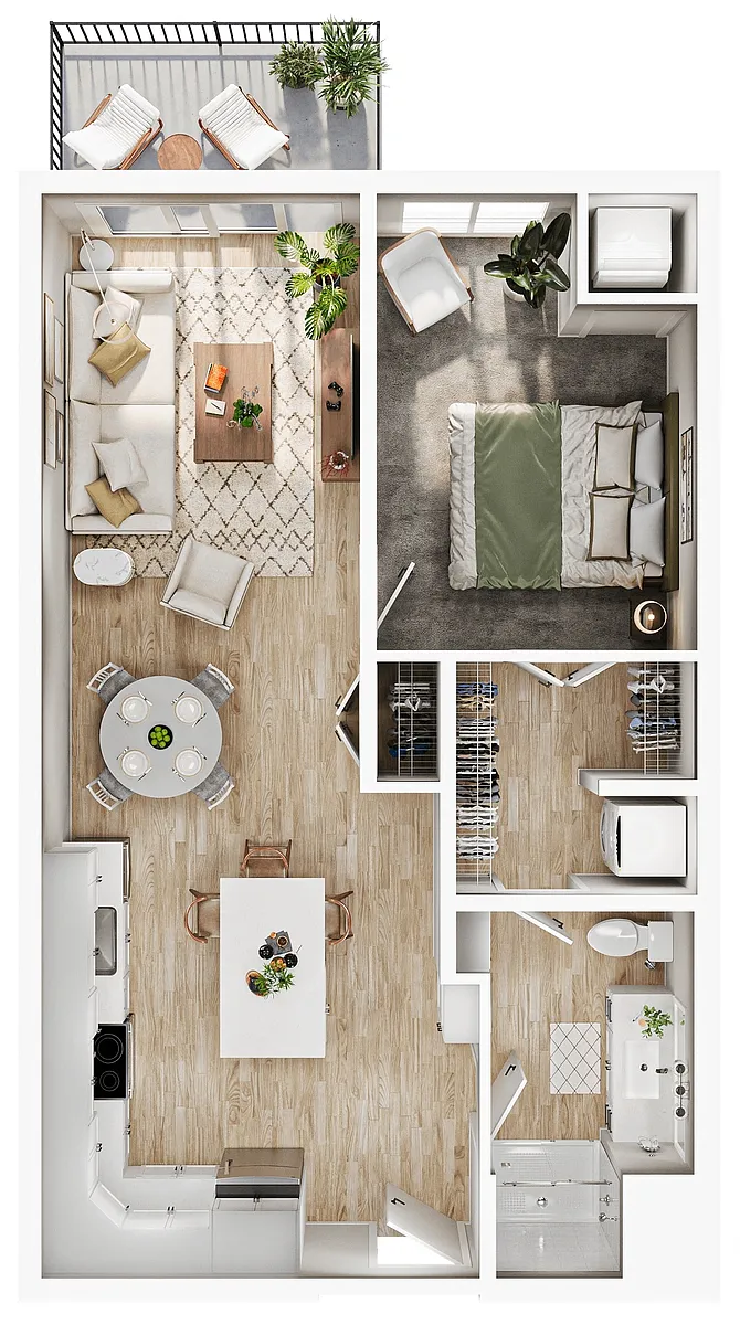 Floor plan Ruby