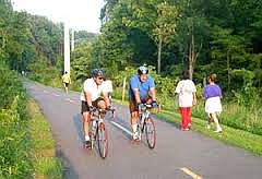 Walk To Bike Path!