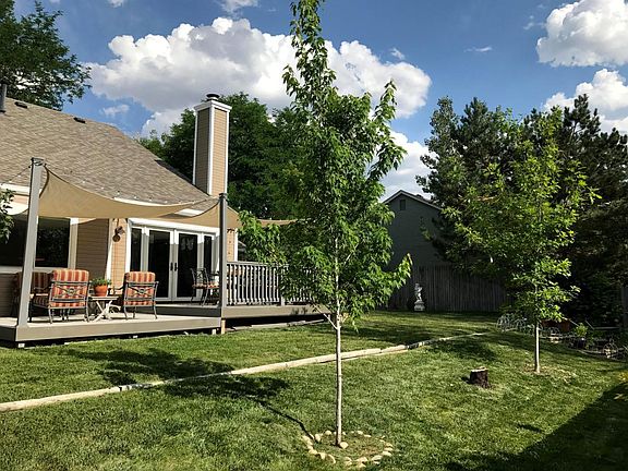 Mature landscaping and sprinkler system