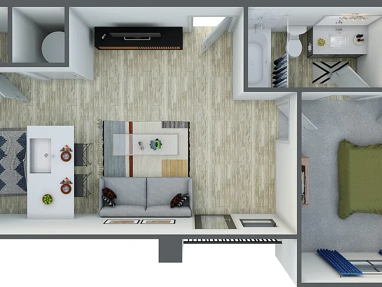 A1 - One Bedroom A1 - One Bedroom