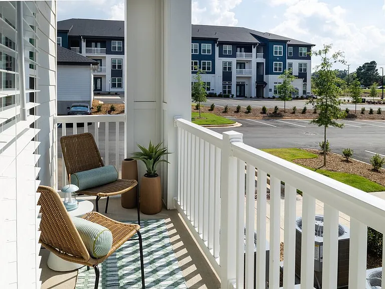 Private balcony (select homes)