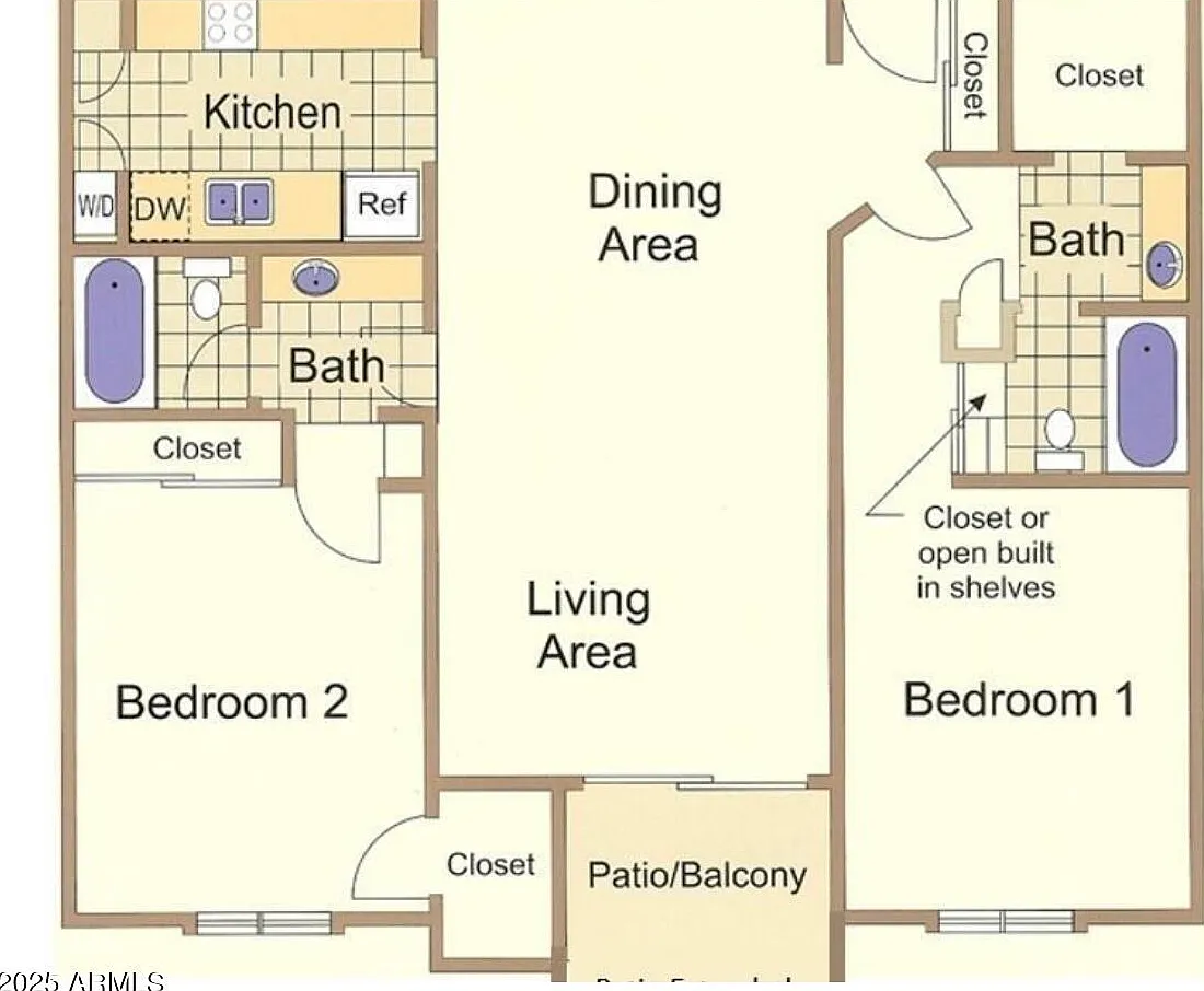 2 bed, 2.0 bath, 1184 sqft, $2,100 — Photo 2