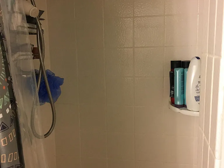 Inside shower