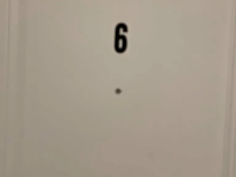 unit 6 on third floor