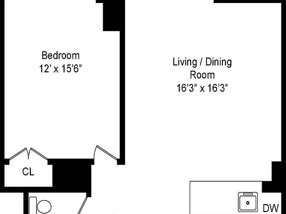2nd image of 350 W 42nd St APT 47F