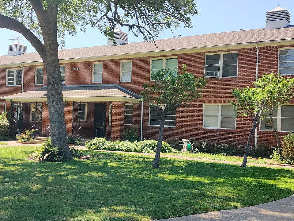 Fairwood Apartments is surrounded by open green spaces with mature Oak trees