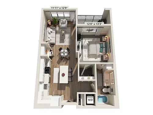 Floor plan A1