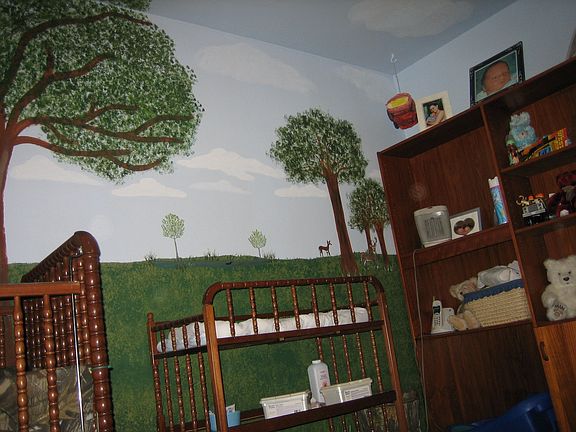 Custom Painted Nursery