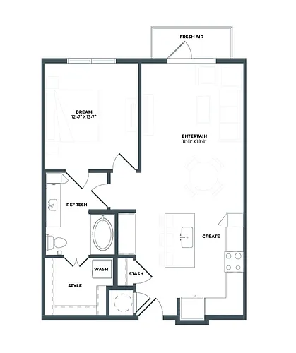 Floor plan A2