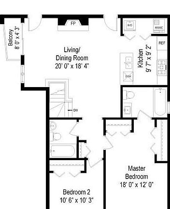 3rd image of 3721 N Sheffield Ave APT C1