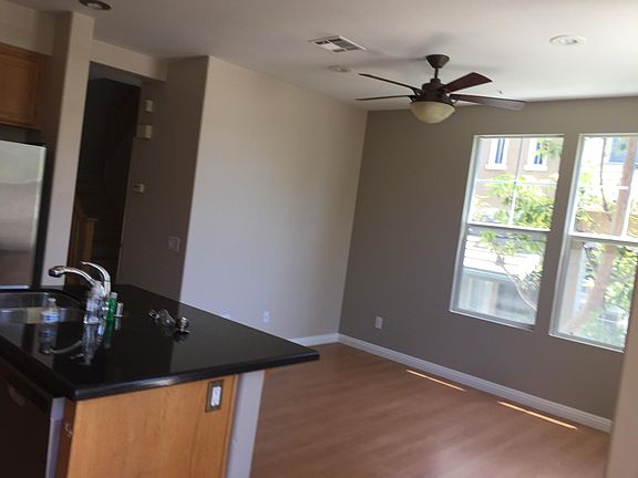 Eating area across from the kitchen