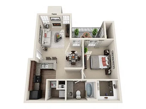 Floor plan Genoa