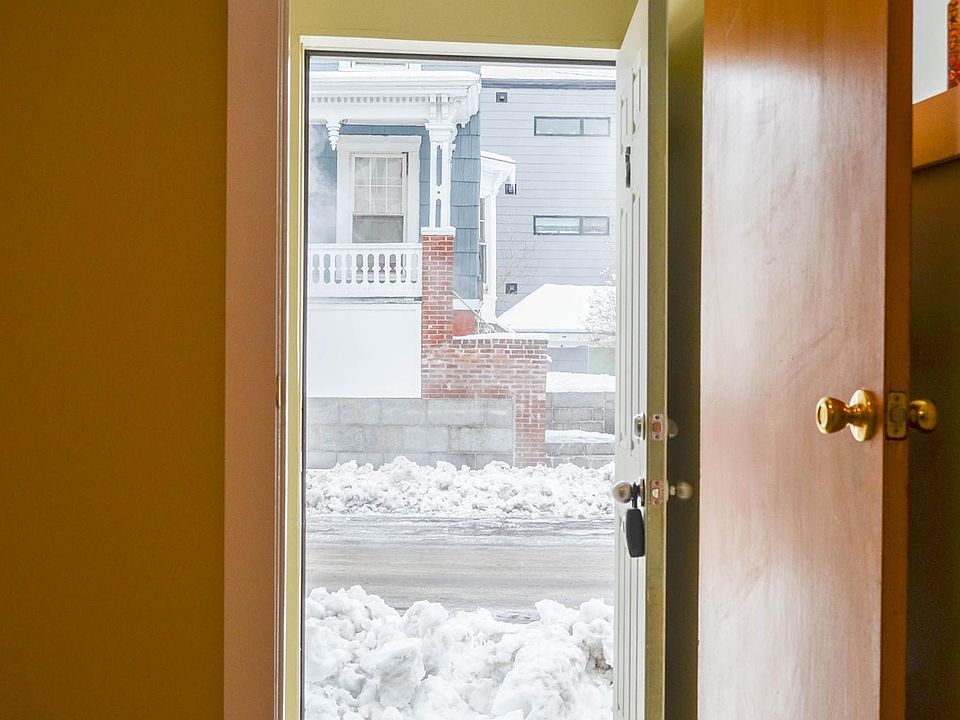 Front door to street
