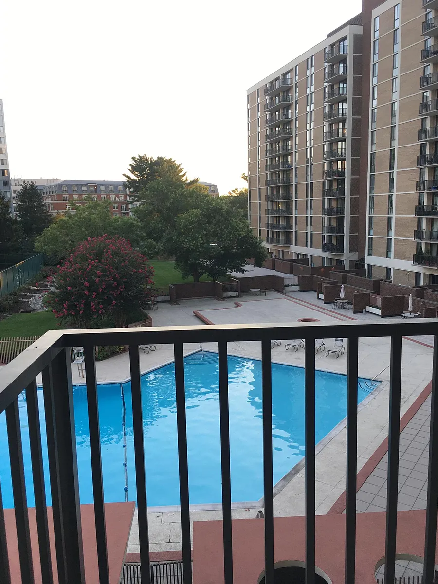 Balcony view - 6800 Fleetwood Rd #404