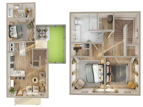 Floor plan Enchantment -(C1T)