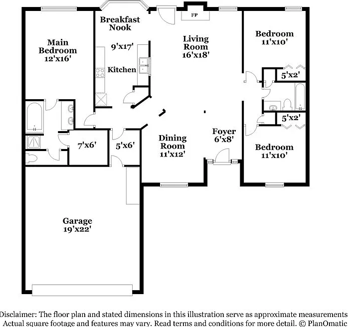 3 bed, 2.0 bath, 1476 sqft, $3,140 — Photo 2