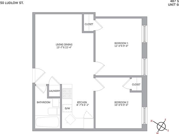 2nd image of 144-150 Ludlow St #6H