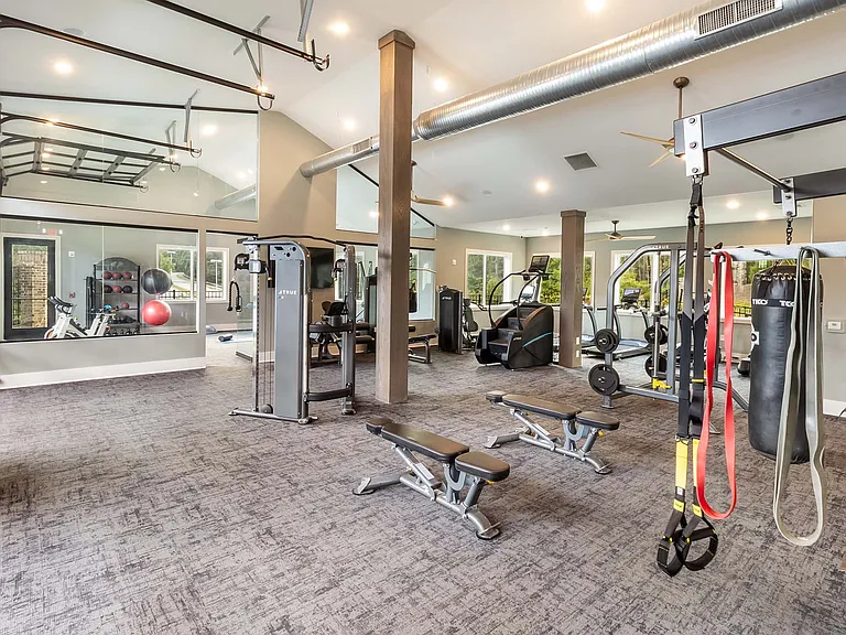 Work out your way in a modern, convenient fitness space