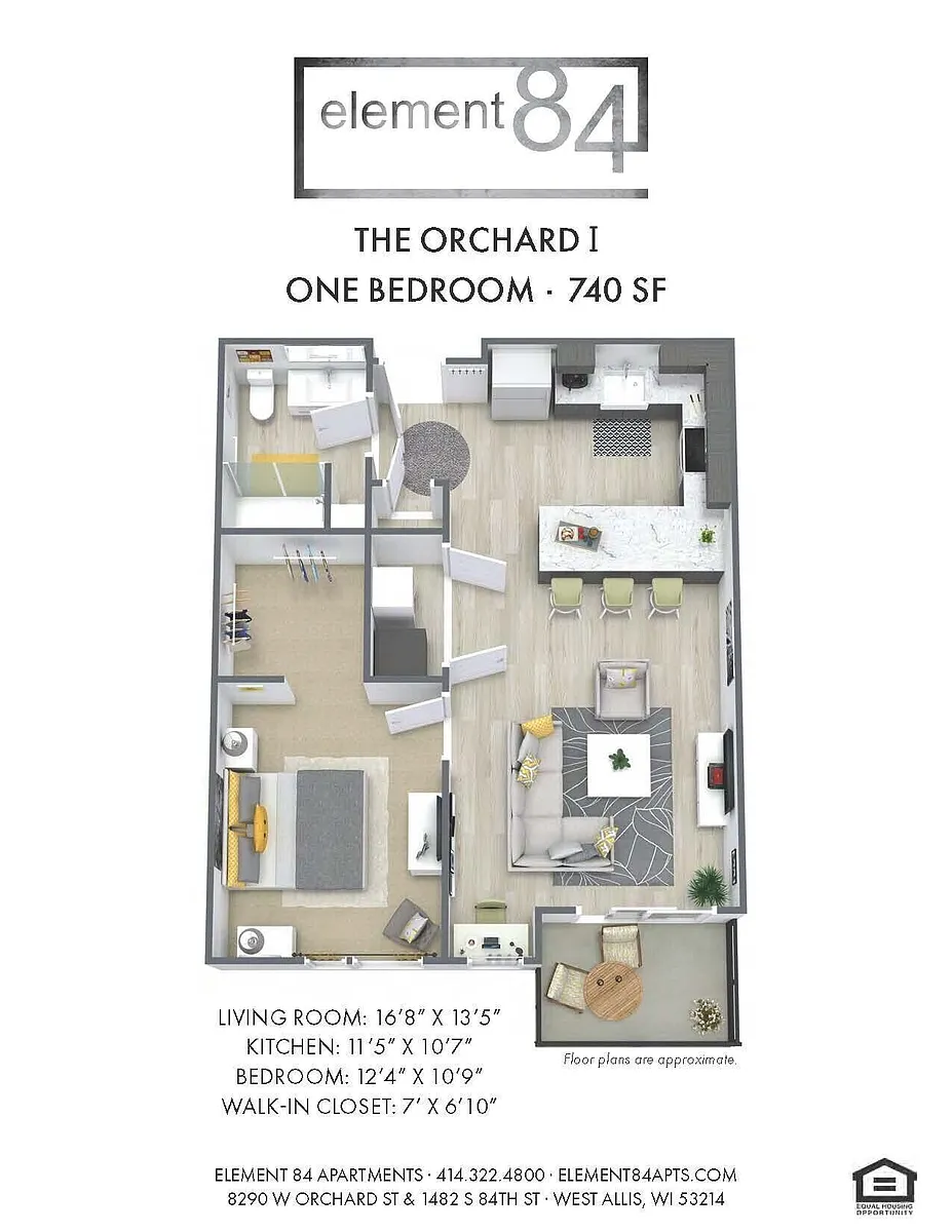 Floor plan Orchard 1