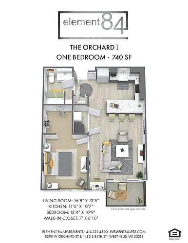 Floor plan Orchard 1