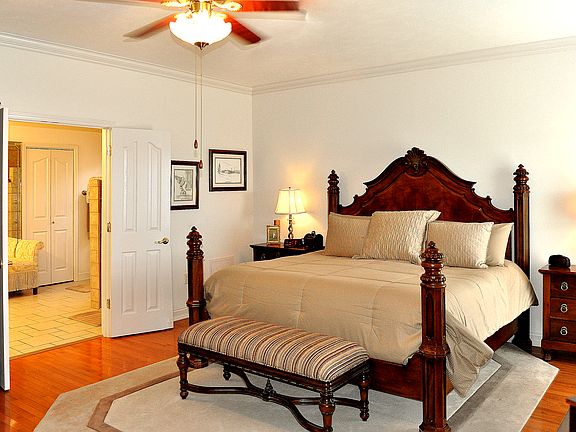 Luxurious master bedroom