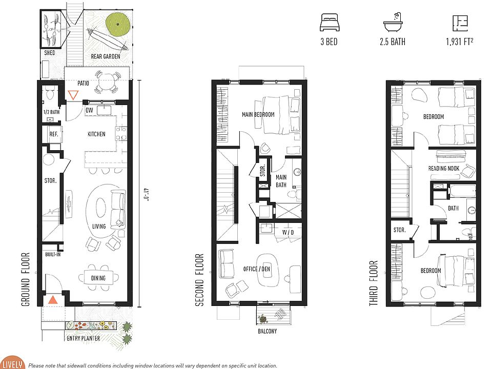 Floorplans - The Complete Townhome