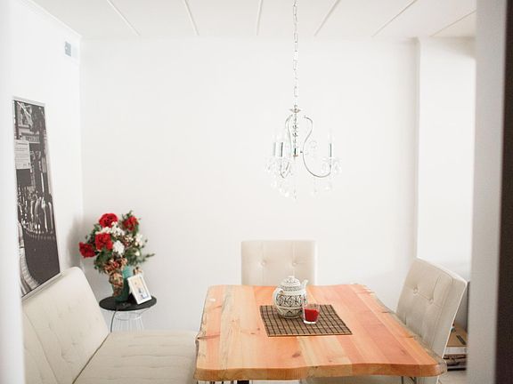 $1295/ MO. INCLUDES GAS HEAT, WATER AND SEWER, AND GARBAGE.