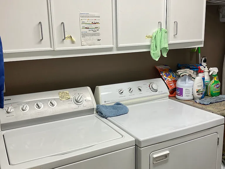 In-house washer and dryer