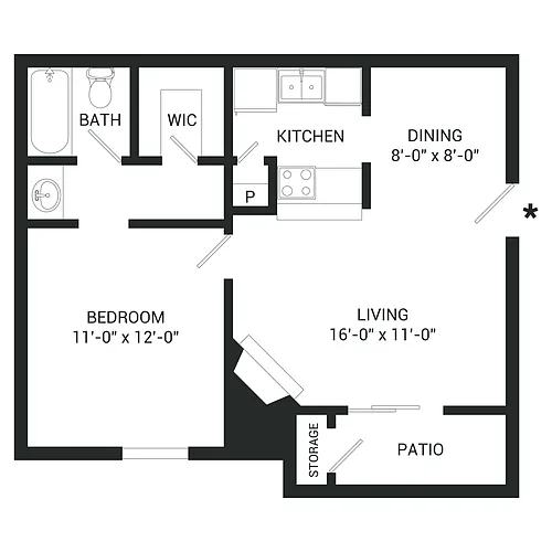 Floor plan A2