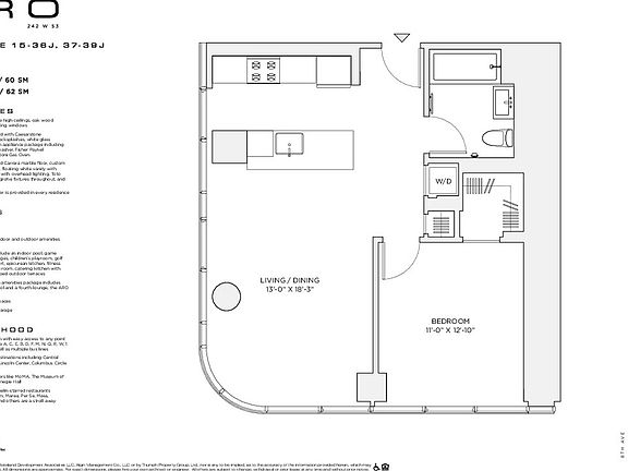 2nd image of 242 W 53rd St APT 16J