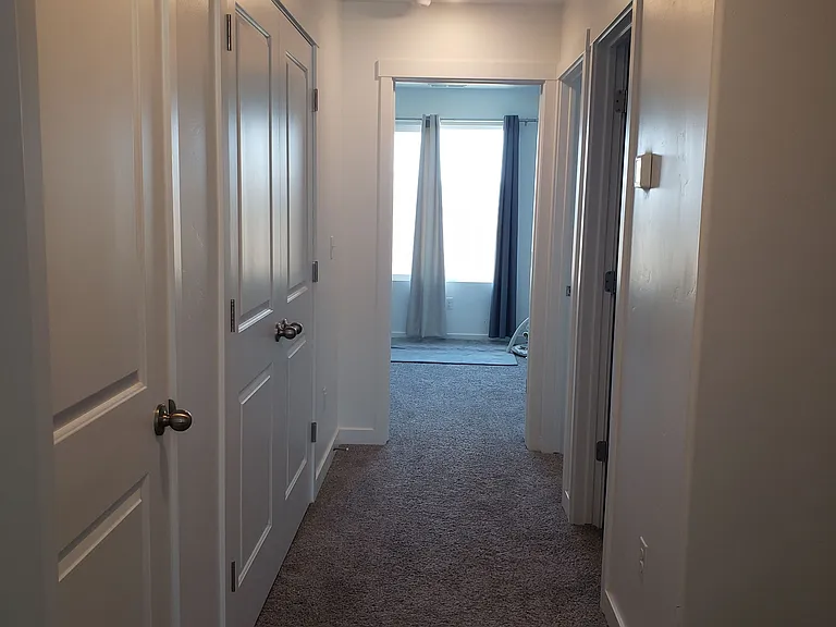 Upstairs walk area
