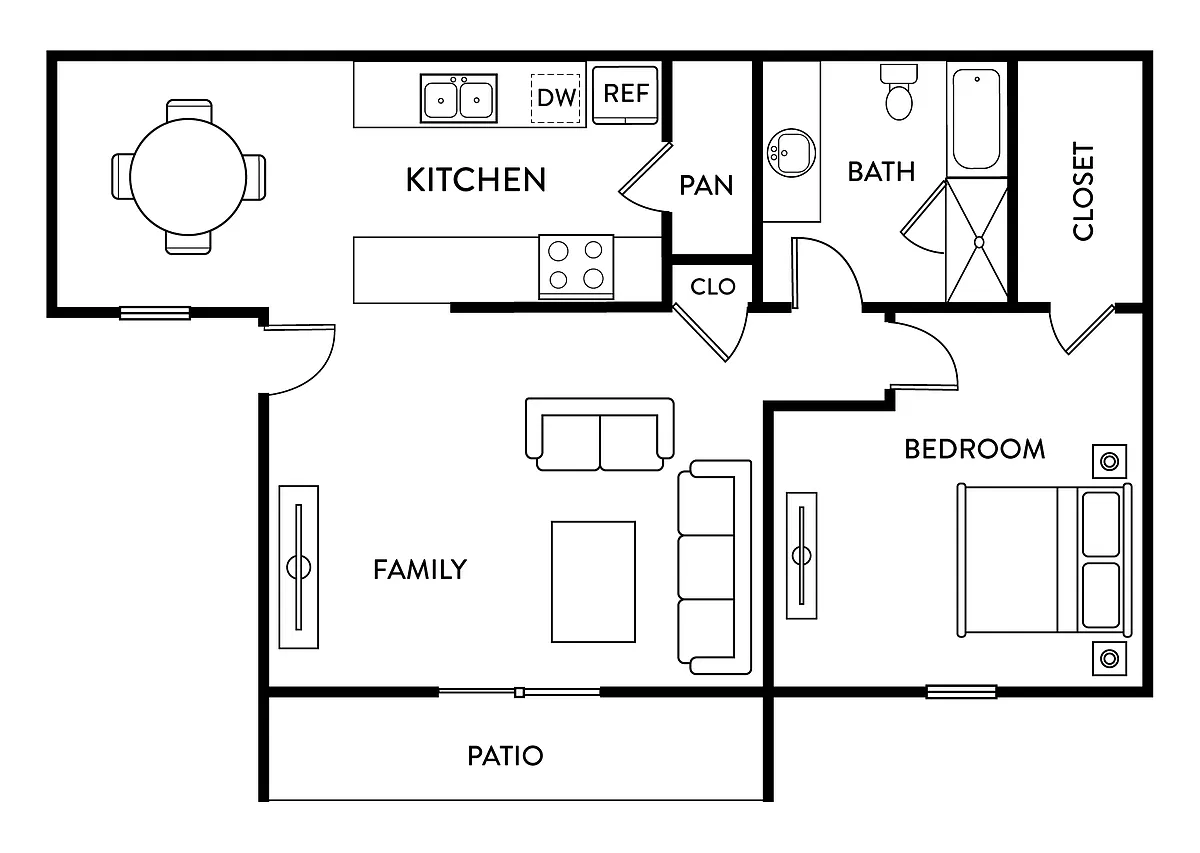 Floor plan Willow