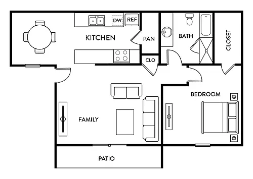 Floor plan Willow