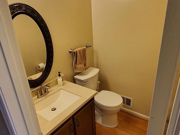 Half bath on main level