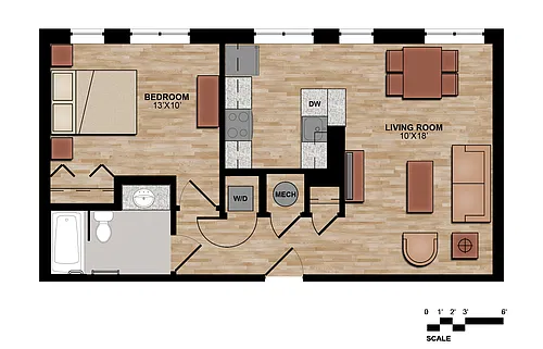 Floor plan A1 60
