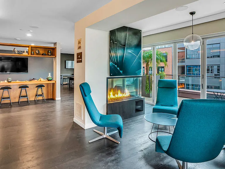 Clubhouse Seating Area at AV8 Apartments in San Diego, CA