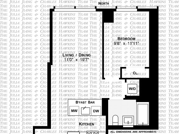 2nd image of 3 Court Sq #1407