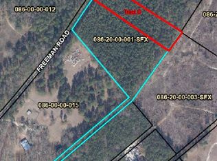 Freeman Rd Lot C, Bethune, SC 29009