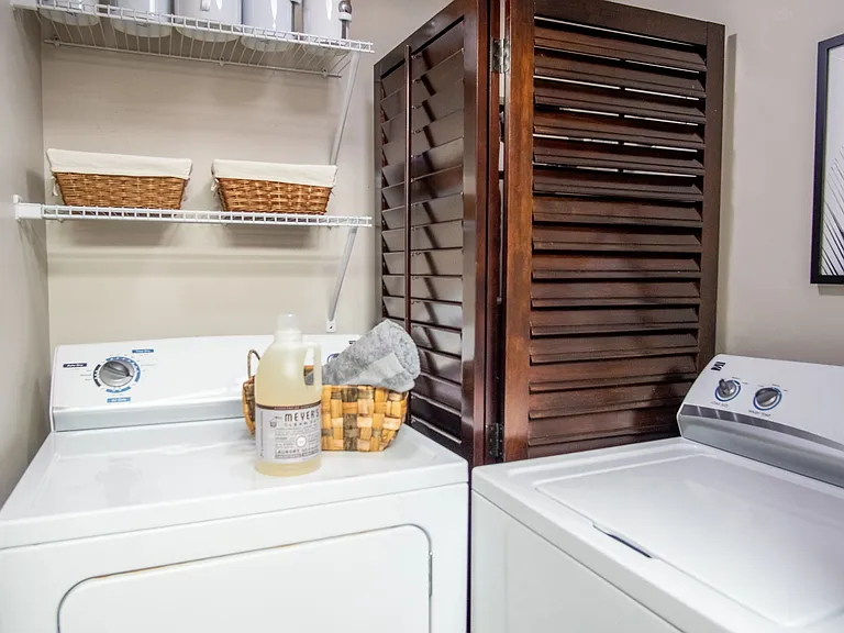 Relish the treasure and ease of in-home laundry, featuring full-size washer and dryer appliances in every apartment home.