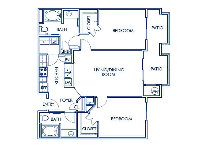 Floor plan B3