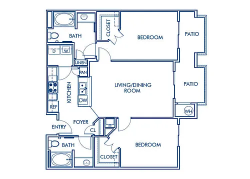 Floor plan B3